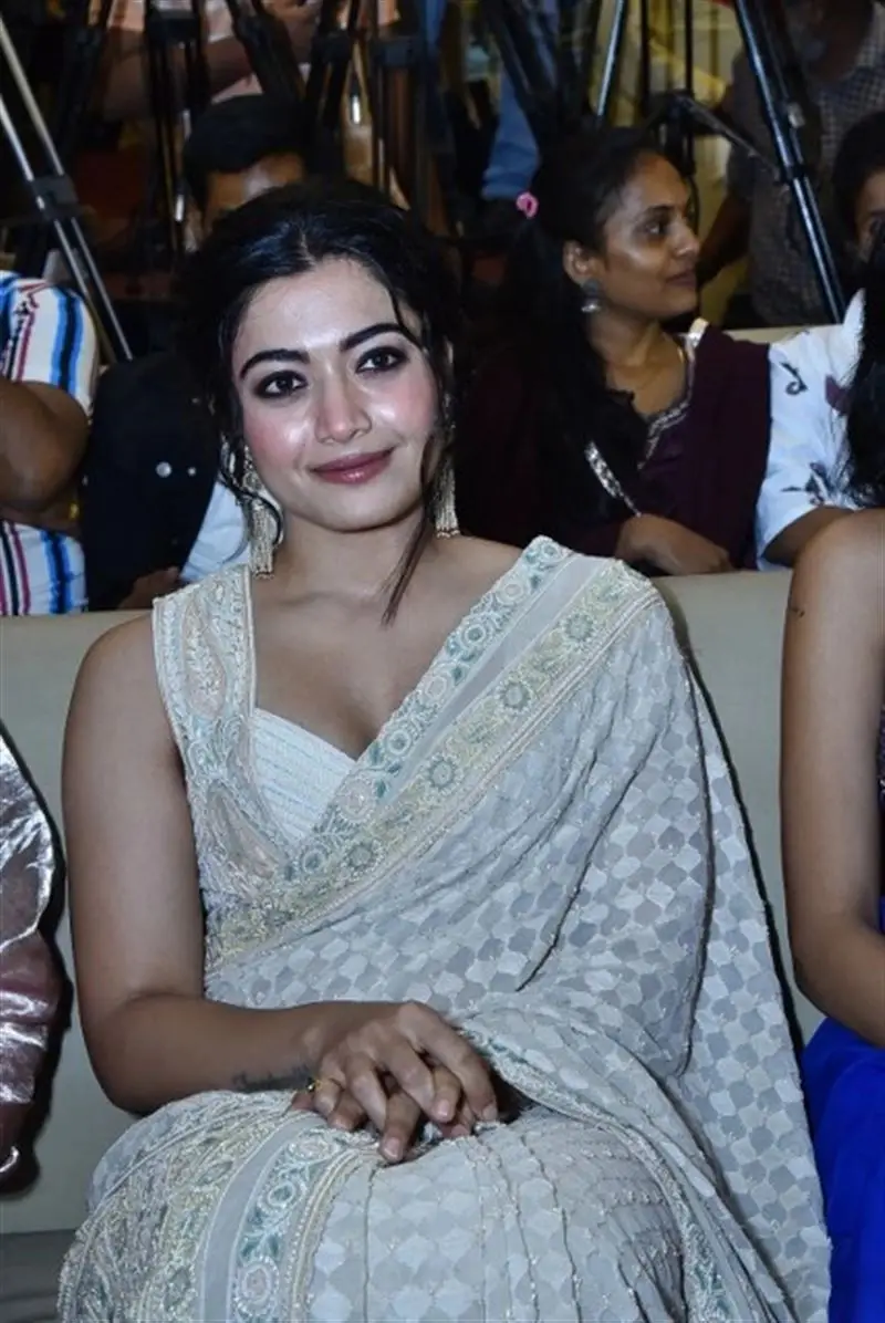 TELUGU ACTRESS RASHMIKA MANDANNA AT GAM GAM GANESHA MOVIE LAUNCH EVENT 9